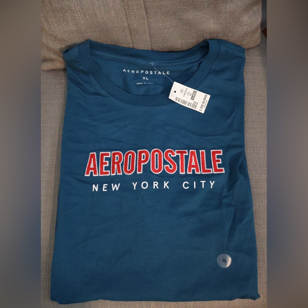 ✨ MIX & MATCH: Bundle 3 Items for a $35 Offer! Aeropostale Blue Short Sleeve Tee